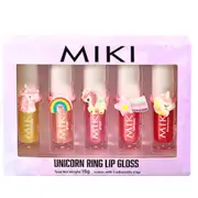 Miki Unicorn Ring Lip Gloss