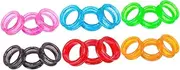 18pcs Pet Hair Scissors Protective Finger Soft Silicone Scissor Thumb Guard Comfortable Barbers Tool Accessory Non Shear Thumb Insert