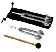 128 Hz Tuning Fork Healing Instrument - Aluminum Sensory Tuning Forks for Hea...