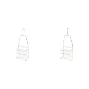 2PK Immerse Bathroom Shower Soap & Shampoo/Conditioner Organiser Stainless Steel