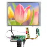 DVI VGA LCD Controller Board 12.1inch 1024X768 IPS 650nit Outdoor LCD Display