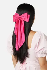 Hot Pink Barrette Clip