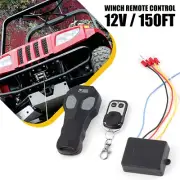 Wireless Winch Remote Control Kit For Car Jeep Warn ATV Ramsey Superwinch DC12V