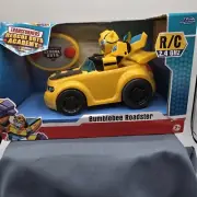 Transformers Rescue Bots Academy Bumblebee Roadster R/C Car 2.4 GHz Jada New