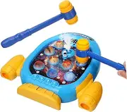 SOPOTUTU Whack Interactive Space Themed Hammer Game for Educational Pounding to Enhance Coordination Musical Activity for All Ages