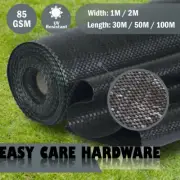 30 50 100 M Weedmat Weed Control Mat Woven Fabric Sun Shade Net Garden Landscape