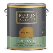 Porter's Paints 4L Sundance Aquasatin