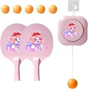 Door PingPong Game,Adjustable Table Tennis Portable Set Door Trainer Set | Interaction Doorway Game PingPong Trainer with Racket for Door Frame