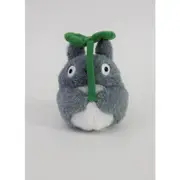 Studio Ghibli Plush: My Neighbor Totoro - Fluffy Totoro Beanbag with Leaf