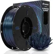 VOXELAB High Speed 3D Printer Filament, 1.75mm HS PLA Multicolor Filament, Dimensional Accuracy +/- 0.02 mm, 3D Printing Material 1kg/ Spool, Compatible with FDM 3D Printer,HS PLA Burnt Titanium