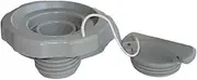 P05767 Air Valve Cap,Replacement One Way Air Valve Cap,Screw Valve Replacement Compatible with Coleman Bahamas Airjet Saluspa Lay Z Spa Inflatable Hot Tub（Grey）