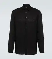 [Etro] Etro Floral paisley shirt UK 14,5 black