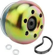 Super 30 Series Torque Converter Driver Clutch With Belt, Compatible With 30 Series TAV Kits 3/4" Bore, Predator 224 212 196cc, Honda, Briggs Stratton Engine, Coleman Baja Massimo Mini Bikes Gold