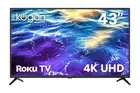Kogan 43" LED 4K Smart Roku TV - R95T, 43 Inch, TVs, TV & Home Theatre