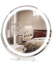 Fresh Fab Finds 19In Led Light Round Vanity Mirror
