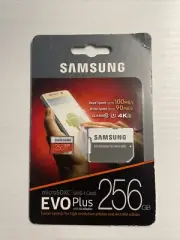 SAMSUNG EVO Plus microSD 256GB SDXC Memory Card Dash Action U3 GoPro Phone 100M