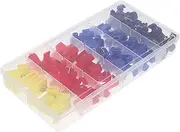 HORIALENCE 65pcs Terminal Clamp Box Terminals Push Quick Wire Connectors Low Voltage Wire Connector Smart Switch Electrical Crimp Connectors Wire Crimps Splice Connectors for Wiring Plastic