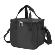 Lunch Box for Women/Men, Insulated Cooler Lunch Bag, 8.7x6.7x9.4 Inch Black