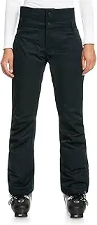 [Roxy] Women's Diversion Snow Pants with DryFlight Technology (X-Large, True Black (KVJ0), 1)