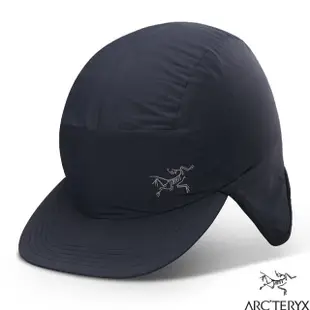 【ARCTERYX 始祖鳥】Proton 化纖保暖帽.鴨舌護耳帽/透氣防風雨.可翻折保暖耳罩/ X000007376 黑