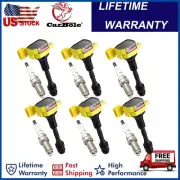 6X Ignition Coils + Spark Plugs For Nissan Altima Maxima Quest Murano 3.5 UF349 (for: Nissan)