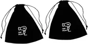 [IWOWHERO] Hair Dryer Storage Bag Drawstring Pouch Travel Toiletry Bag for Hair Tools