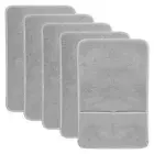 5Pcs Sofa Armrest Cover with Side Storage Pockets Lambswool Sofa Arm Protector-♨