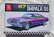 AMT 1967 Chevrolet Impala SS Car Plastic Model Kit 1/25 Scale AMT981M/12 New