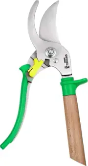 Opinel Stainless Steel Hand Pruner, Green Colour Name:Green