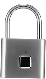 Holibanna Intelligent Fingerprint Password Lock Durable Lock with Fingerprints Capacity for Luggage Cabinets and Backpacks Secure and Convenient Access