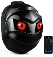 Gelrova Knight LED Motorcycle Backpack, Screen, Hard Shell, NEW w BOX