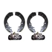Rear 4 Brake Shoes + Wheel Cylinders for Honda Accord CA CA1 1.8L 86-90