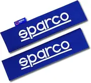 SPARCO SPC1204BL Seat Belt Padding Blue, 2 Units