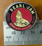 PEARL JAM - Buenos Aires, Argentina 2018 - Round Metal Badge - FREE POST