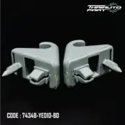 Fit Toyota Clip Hook Holder Sun Visor Gray High-Quality 2PCs For Hilux D4D Pick (for: Toyota)