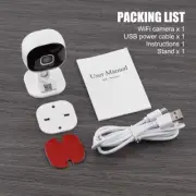 1080P HD Mini Security IP Camera CCTV Wireless WiFi Home Indoor Night Vision Cam