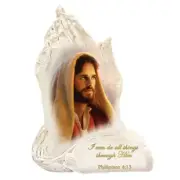 Bradford Exchange I Can Do All Things Praying Hands Figurine by Greg Olsen #11