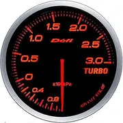 Defi DF14702 Red Gauge (Advance Bf 60Mm High Boost Model 300 Kpa)