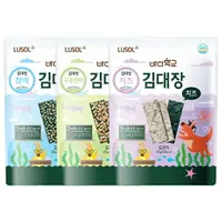 在飛比找樂天市場購物網優惠-韓國 LUSOL 海苔20g/包(芝麻/烤糙米/起司)-10