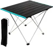 SPP Outdoor Camping Table Folding Portable Aluminium BBQ Desk Picnic Table (S 35 * 41 * 28.5cm 970g)