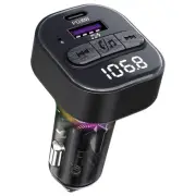 Bluetooth 5.3 FM Transmitter for Car with Type-C PD Car Support MP3 Player7215