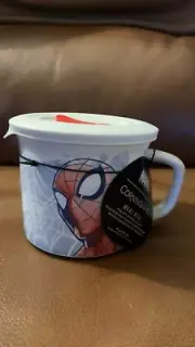 CorningWare Corning Ware Meal Mug Marvel Spiderman New 20 oz With Vented Lid