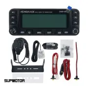 DM9100 25W 10KM DMR Mobile Radio Dual Band FM Transceiver w/ Built-in GPS Module