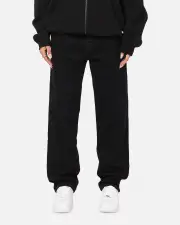 [S Double] S Double Denim Standard Jeans Black Rinse - Size 38 38 Black Rinse