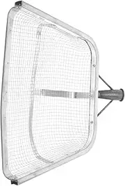 Totority Garden Metal Sieve Shovel for Maize Grain Durable Fine Mesh Spade for Soil Sifting Planting Transplanting Gardening Tool for Home and Barn Use