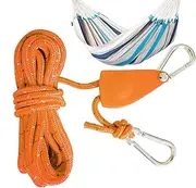 Reflective Guy Ropes Rope Diameter 6 mm, Reflective Guy Ropes Rope Tensioner, Adjustable Hook, Pulley Freely Adjustable Guy Rope Tent Rope