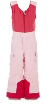 Spyder Kids Bitsy Sparkle Bib Pants, Snow Bib Pants, Winter Pant, Size 2T, NWT