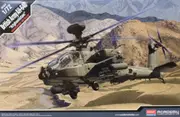 Academy 1/72 British Army AH-64 "Afghanistan" Apache Plastic Model Kit [12537]