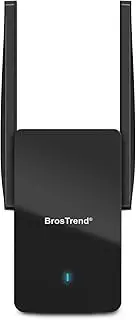 BrosTrend AX3000 WiFi 6 Access Point, Wall Plug Wireless Access Point, Dual Band 5G 2402Mbps+ 2.4G 574Mbps WiFi AP for PC Smartphone Tablet Printer TV GameConsole etc. WAP Up to 45 Devices, Easy Setup