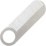 Metal Beard Comb Fine Tooth - Beard Mustache Comb | Travel Comb For Hair Beard Mustache, Dresser Hair Comb- For Everyday Grooming -And Styling